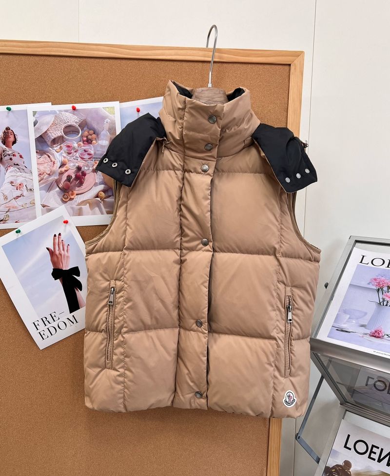 몽클레르 후드 다운 베스트 - 팔라스 아우터 레플리카 참고 이미지